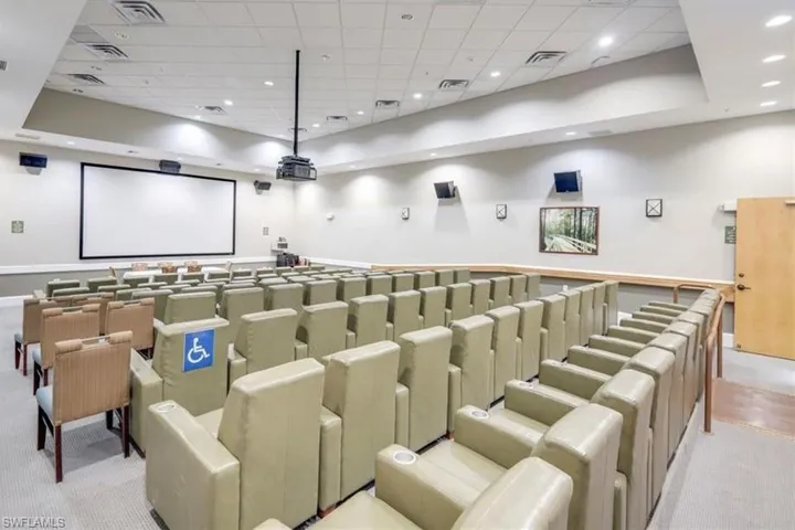 Pelican Preserve's 99 seat movie Theatre