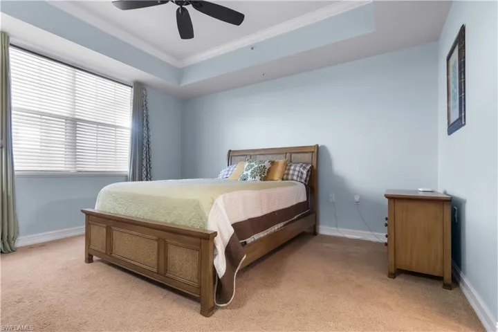 The Primary Bedroom is at the front of the home