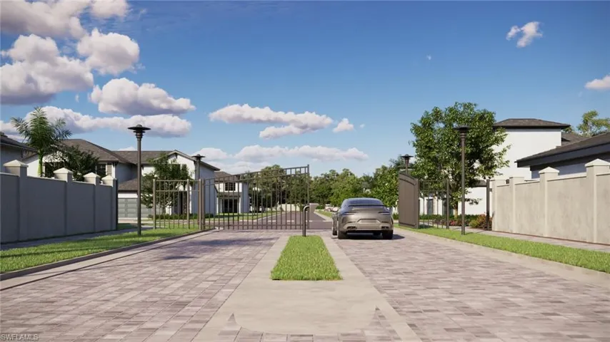 Image shown is a architectural rendering of the completed development