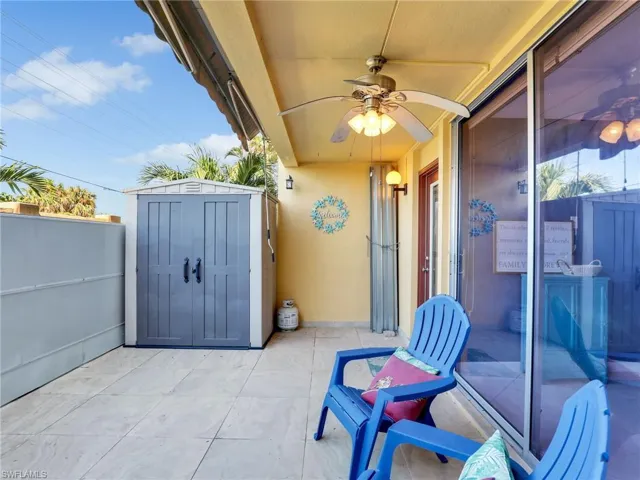 Fenced In Patio