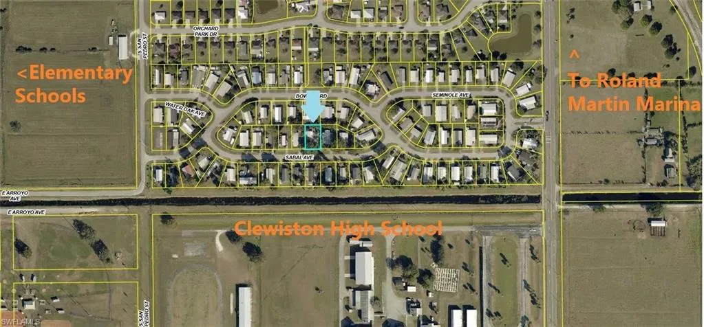 Map of property location