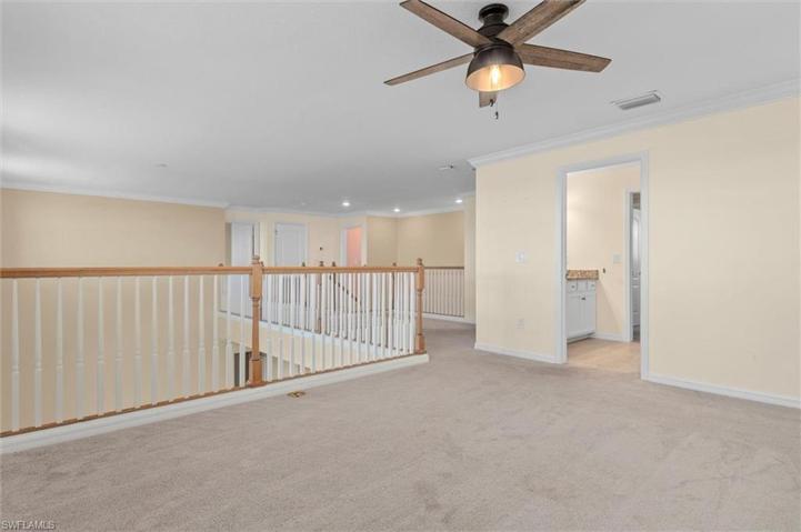 Upstair loft with full bathroom room