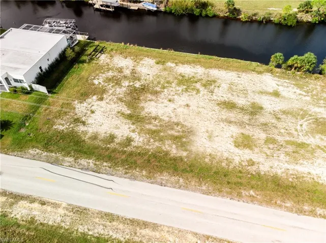 Aerial view 3252 and 3256 Old Burnt Store Rd N
