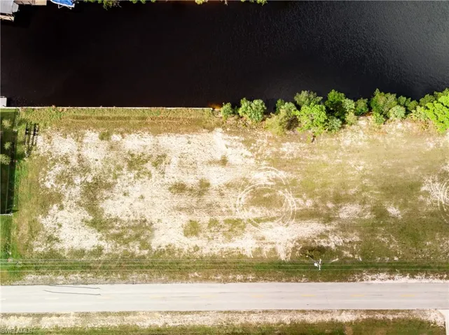 Aerial view 3252 and 3256 Old Burnt Store Rd N