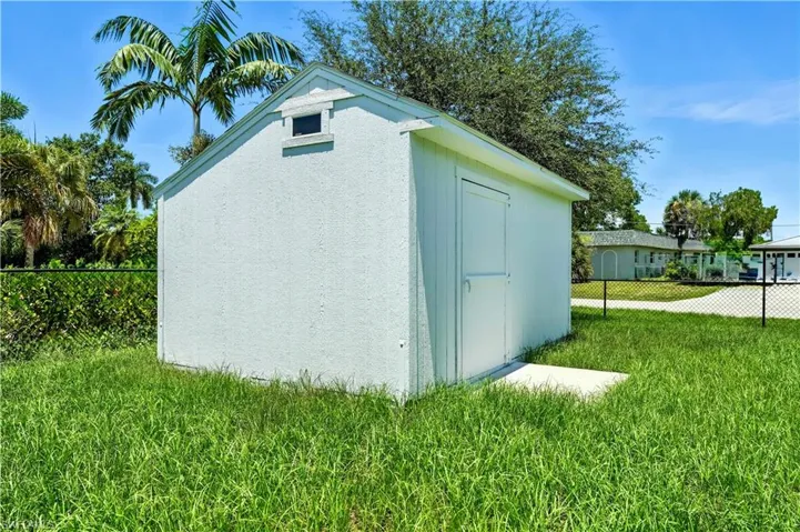 View of shed