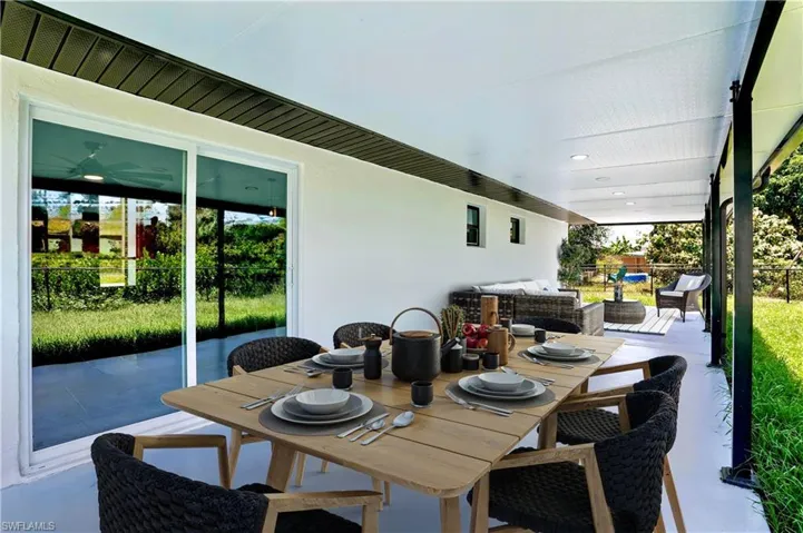 View of patio / terrace featuring potential outdoor dining space