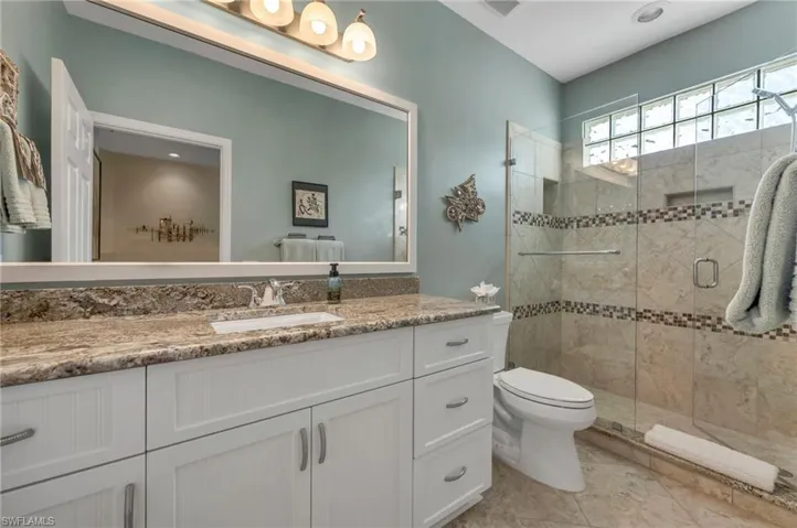 Guest bathroom is remodeled and ready to spoil your family and friends