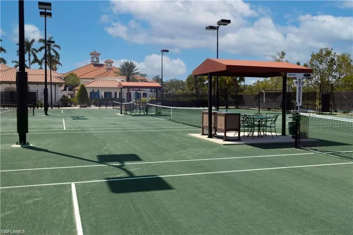 Six tennis courts and a vibrant tennis program, offering opportunities for players of all skill levels