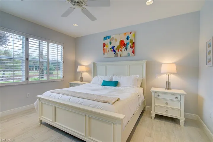 Lake and Golf Course view from Main Bedroom