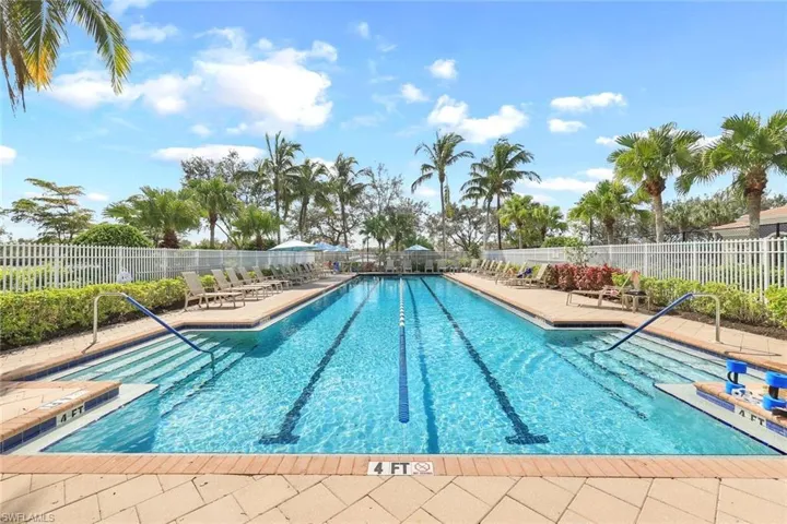 View of Heated Lap Pool