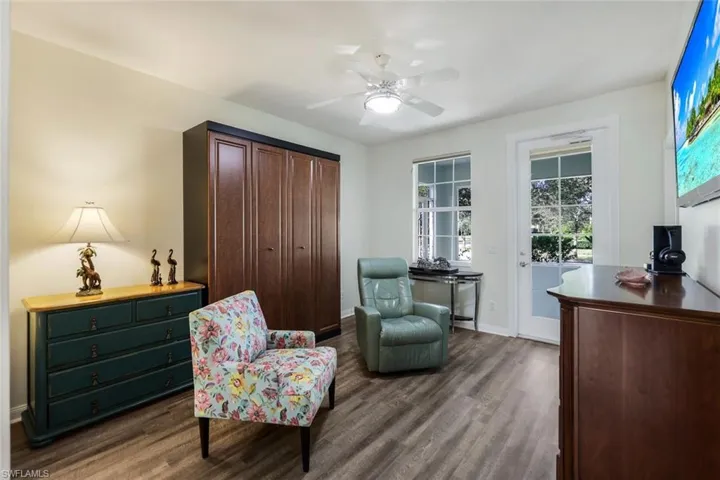 Den/Bedroom 3, Features a Private Enterance & Access to the Screen Porch