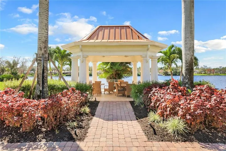 Community Lakeside Gazebo