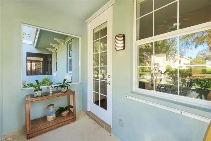 Screened Front Porch & Optional Entrance