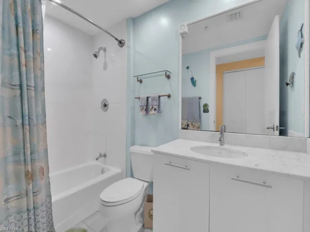 Guest hall bathroom