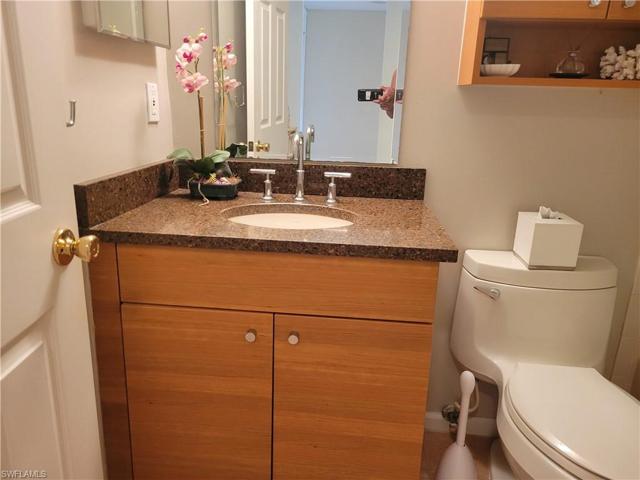 New raised vanity and toilet