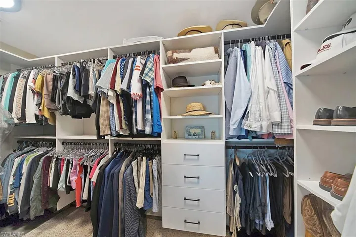 Primary Suite Custom California closet