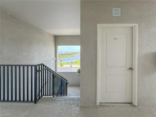 View of stairway