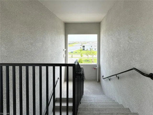View of stairway