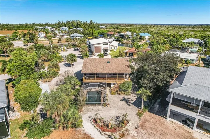 Back of property