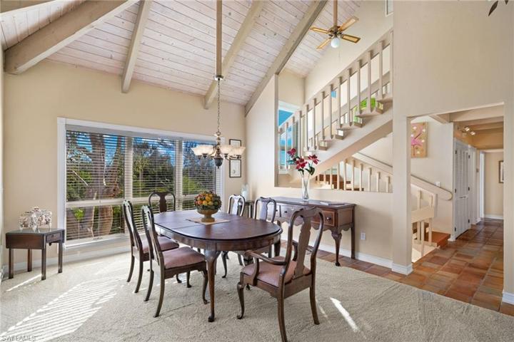 Dining Room/Cathedral Ceilings
