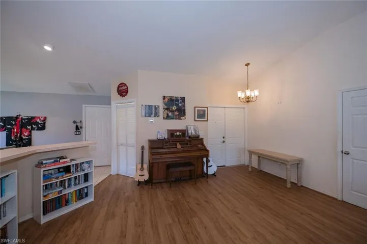 Dining area or use as you like! Snack bar to the left.