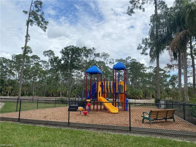 View of community jungle gym