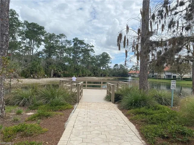 View of home's community featuring a water view