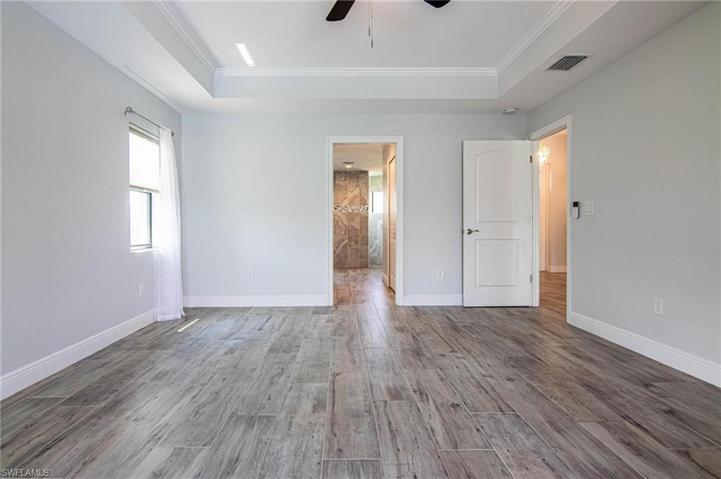 MASTER BEDROOM SUITE with CUSTOM CLOSETS