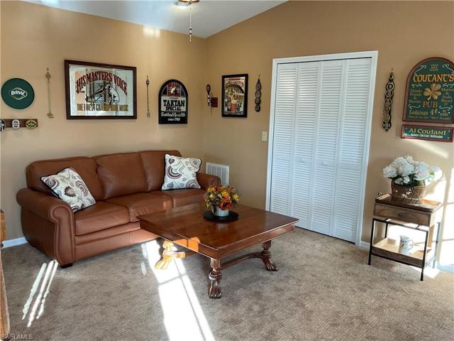 Second floor bedroom with half bath and large closet space