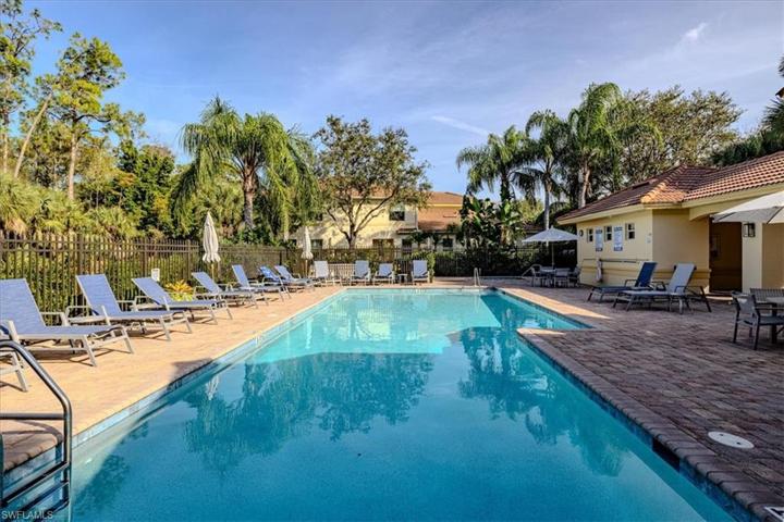 Pool accross Condo