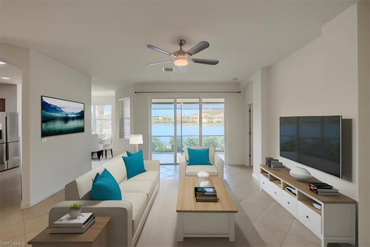Digital Staged living room