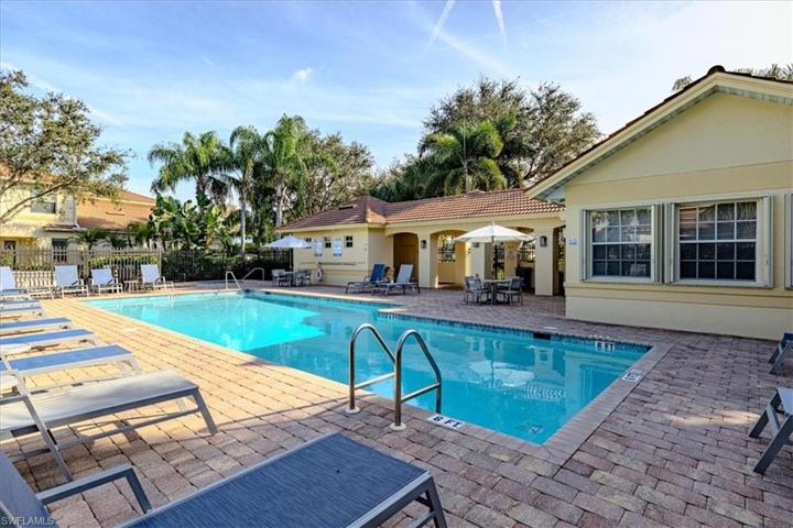 Pool accross Condo