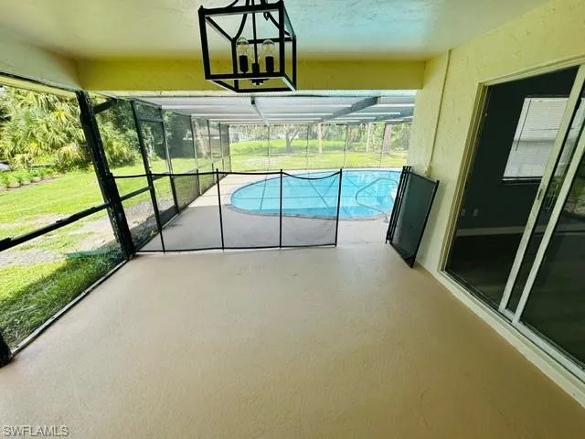 View of pool