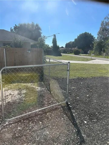 View of yard