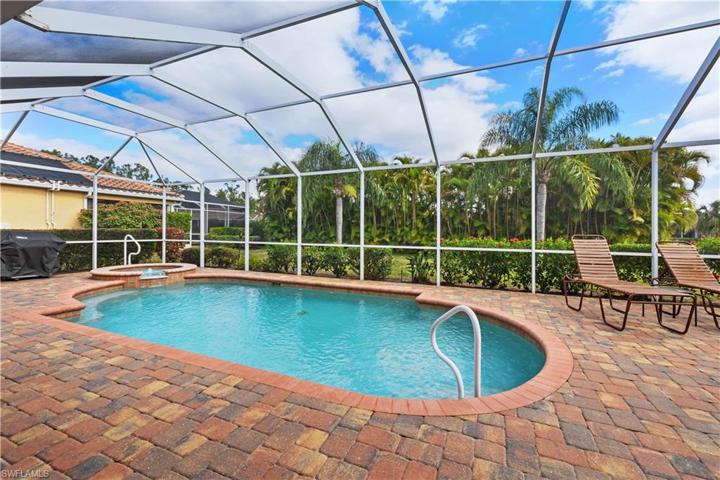 Solar heated pool