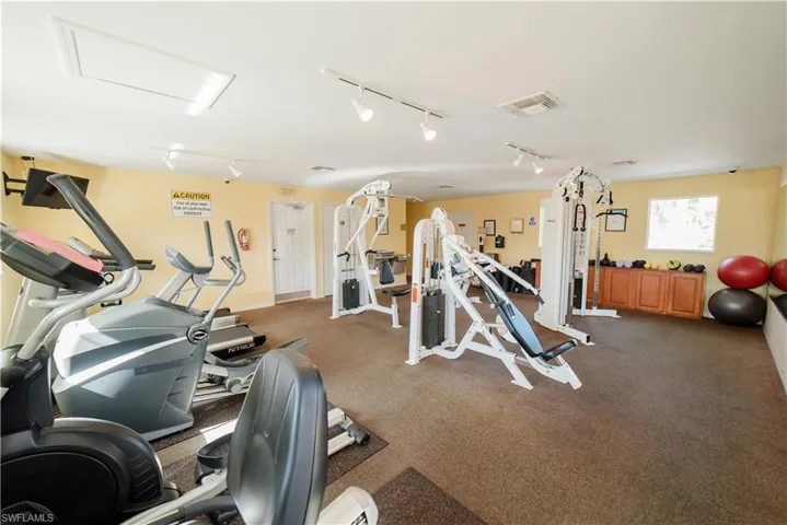 View of gym