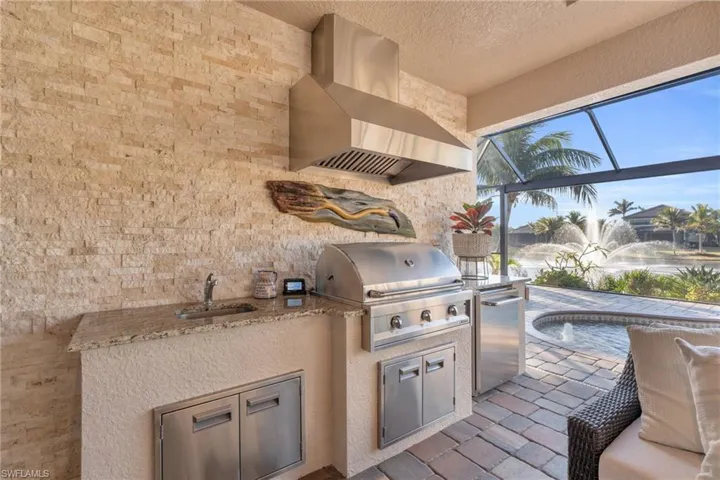 Outdoor kitchen