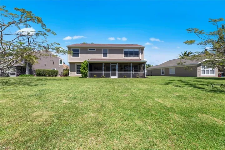 Huge backyard