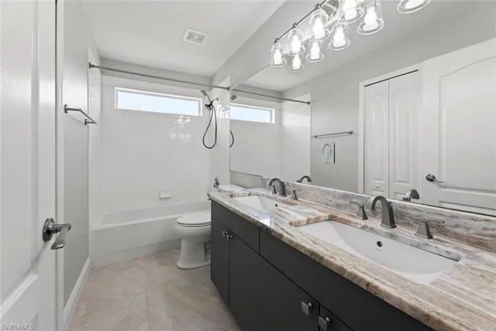 Spare bathroom