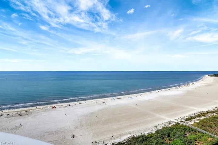 Water view featuring a view of the beach