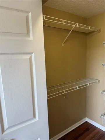 View of closet