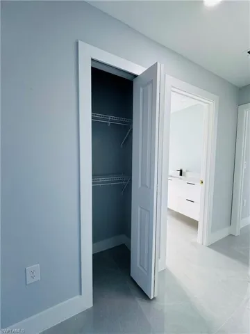 View of closet