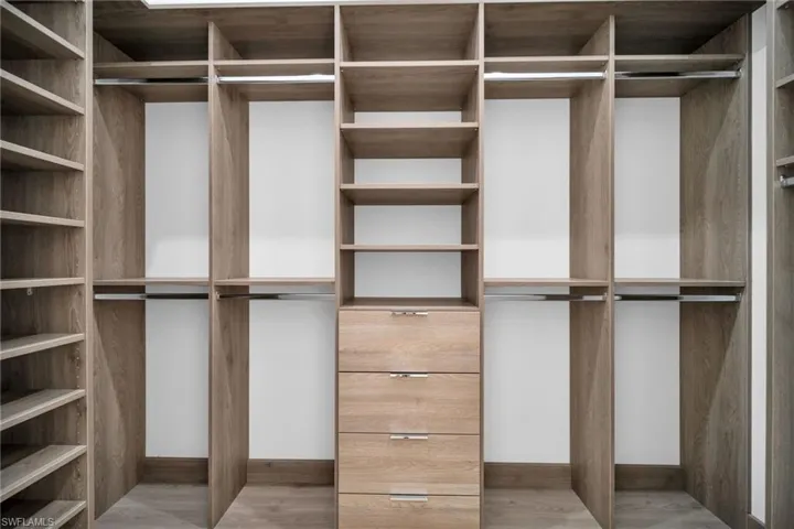 Master closet