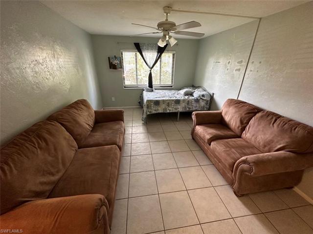 View from Dining area, showing Living Room