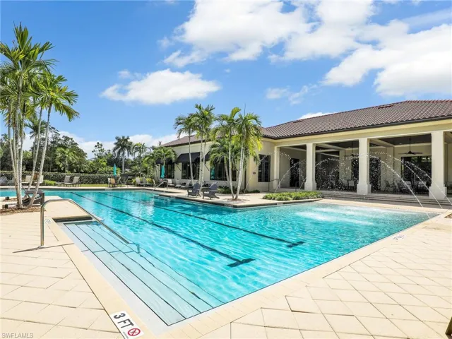 Community Pool & Rear View of Clubhouse