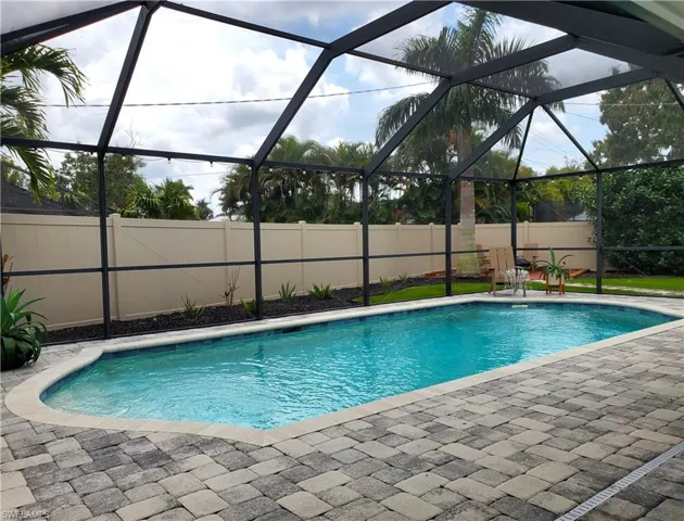 Pool and Paver Deck