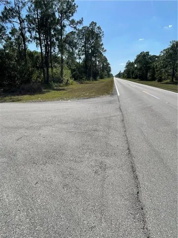 View of asphalt road