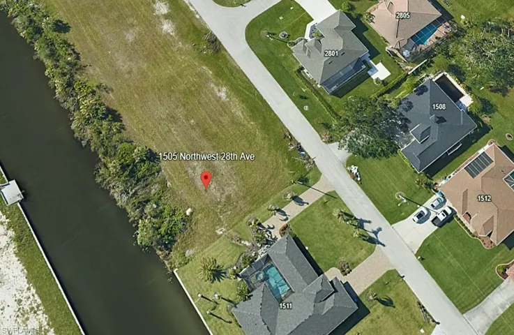 Aerial overview of property's location