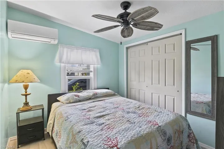 both bedrooms offer comfortable accommodations for owners & guests alike