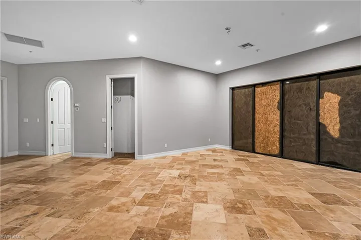 View of spare room